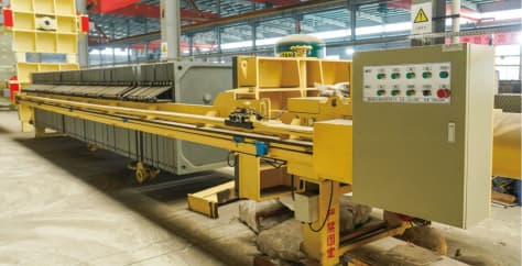 板框壓濾機(jī)設(shè)備展示